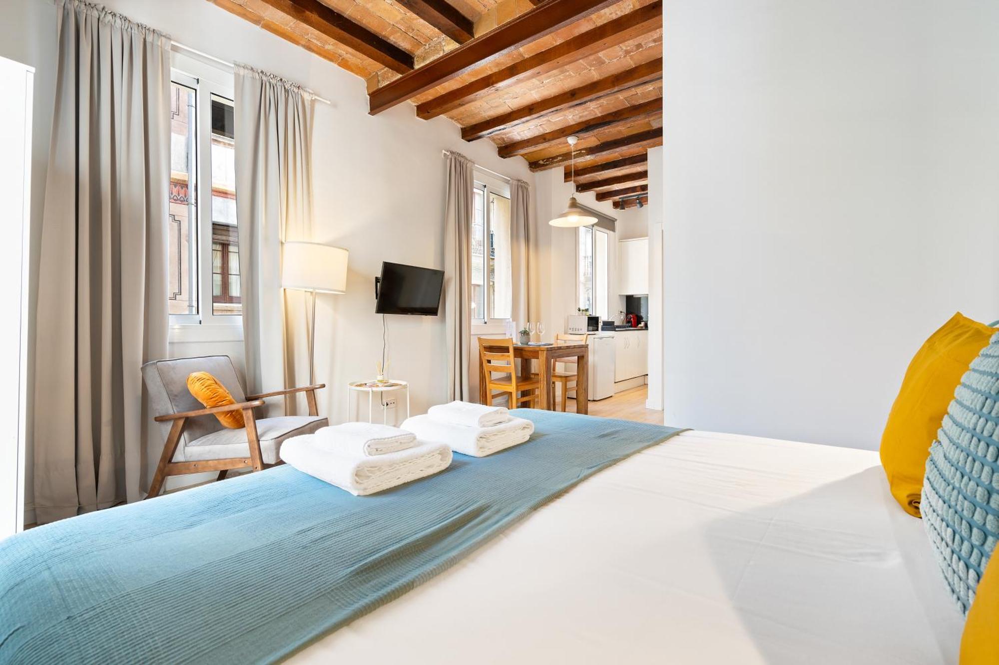 Lodging Apartments Beach Studio 11 Barcelona Bagian luar foto